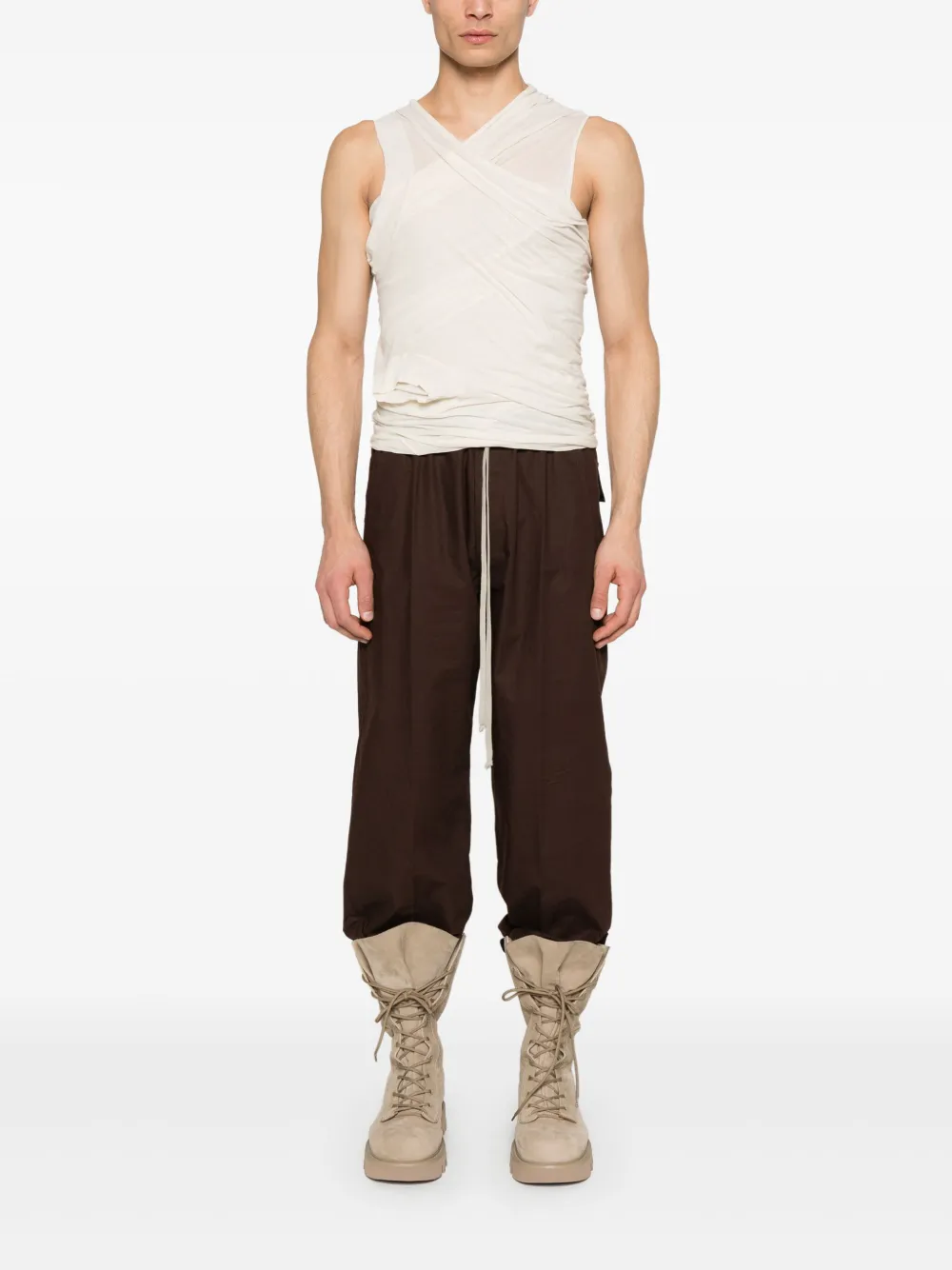 Rick Owens Hollywood Banana top - Beige