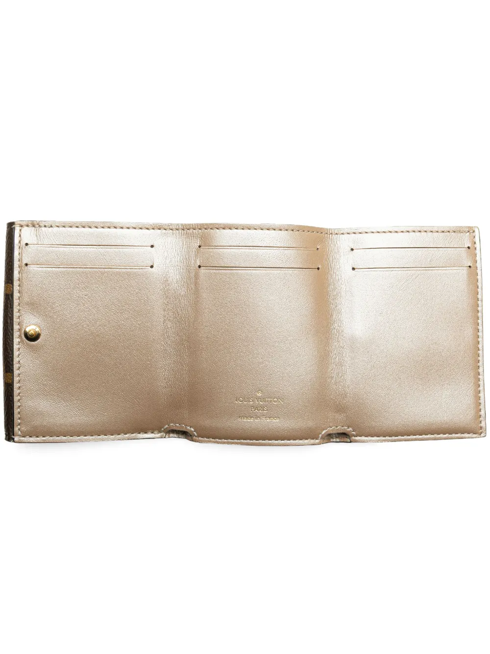 Pre-owned Louis Vuitton 2021-2024 Monogram Celeste Small Wallets In Brown