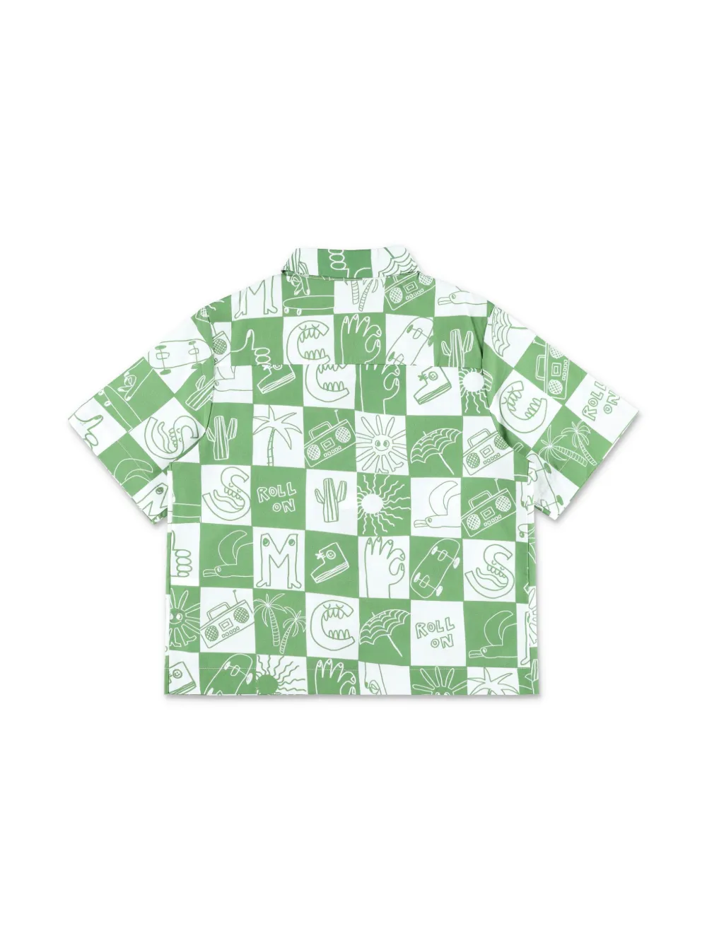 Stella McCartney Kids cotton shirt - Groen