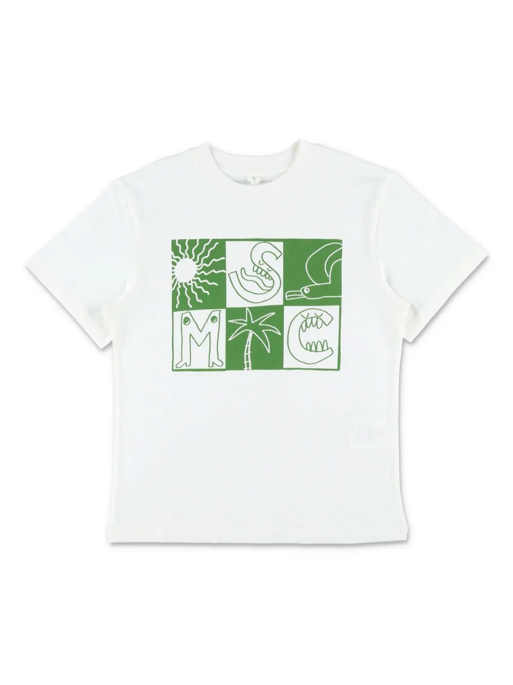 Stella McCartney Kids playera de algodón | blanco | Image 1