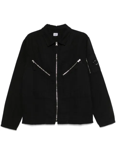 C.P. Company sobrecamisa con detalle Lens