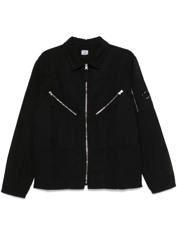 C.P. Company レンズディテール シャツジャケット | ブラック
