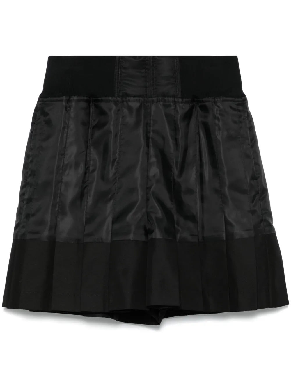 sacai bermudas con paneles | negro | Image 1