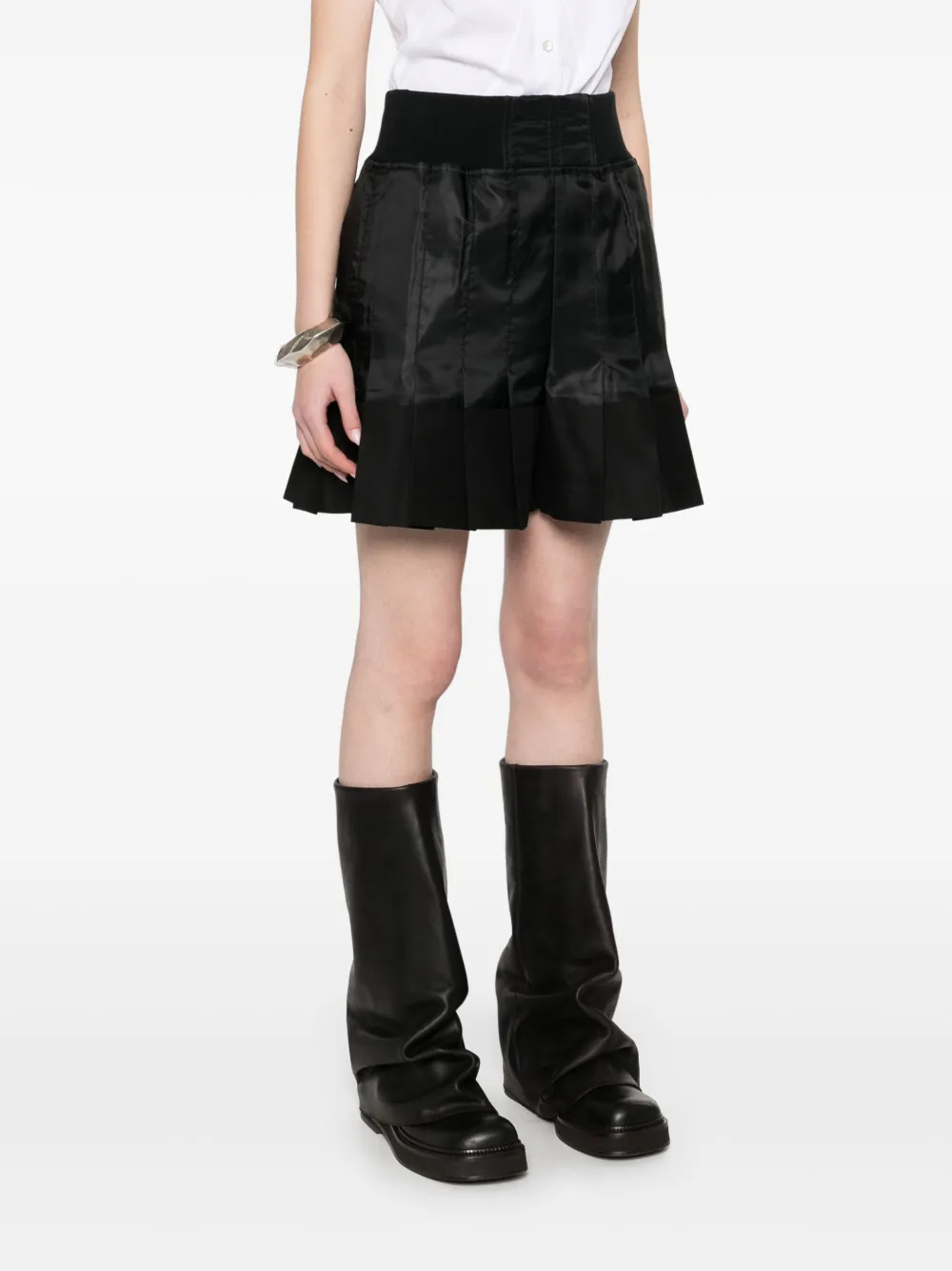 sacai Shorts met vlakken Zwart