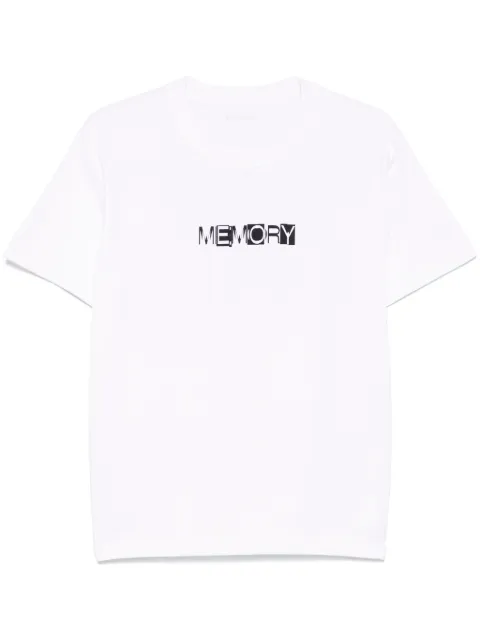 sacai slogan-print T-shirt