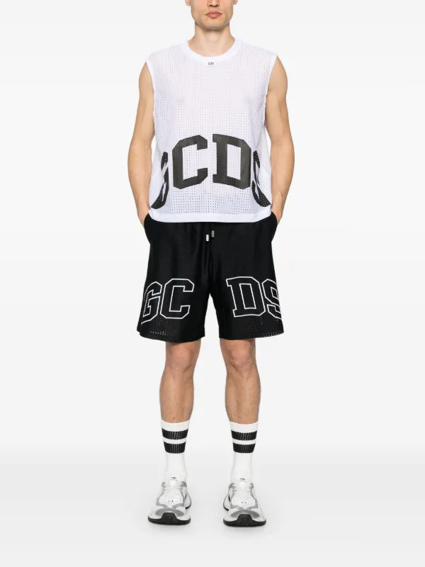 GCDS ショートパンツ | ブラック | FARFETCH JP