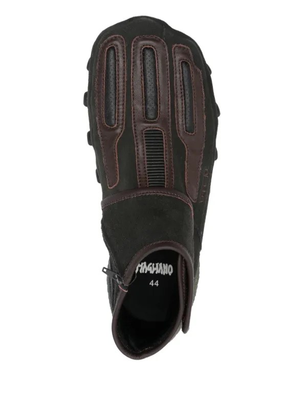 【関税込み】Magliano ローカットスニーカー Magliano Suede Sneakers | Black | FARFETCH