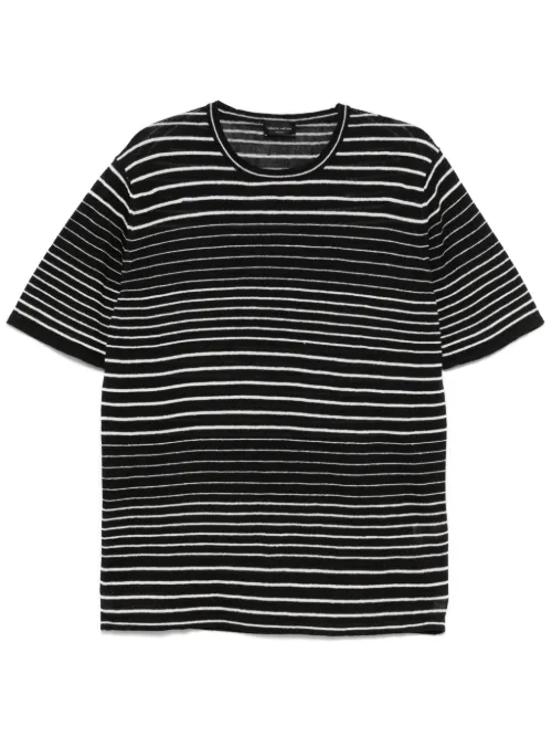 T-shirt à rayures - Roberto Collina - Modalova