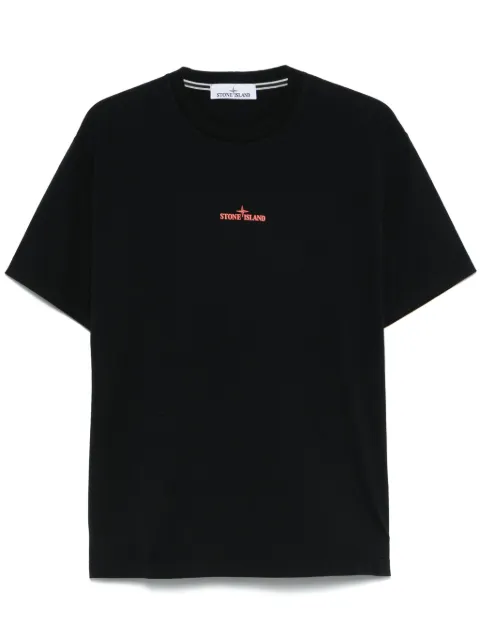 Stone Island playera con logo militar