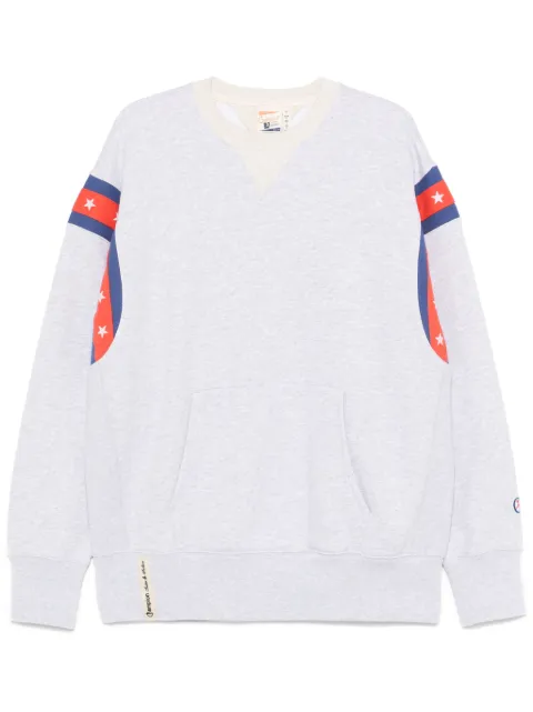 Champion sudadera con motivo de rayas