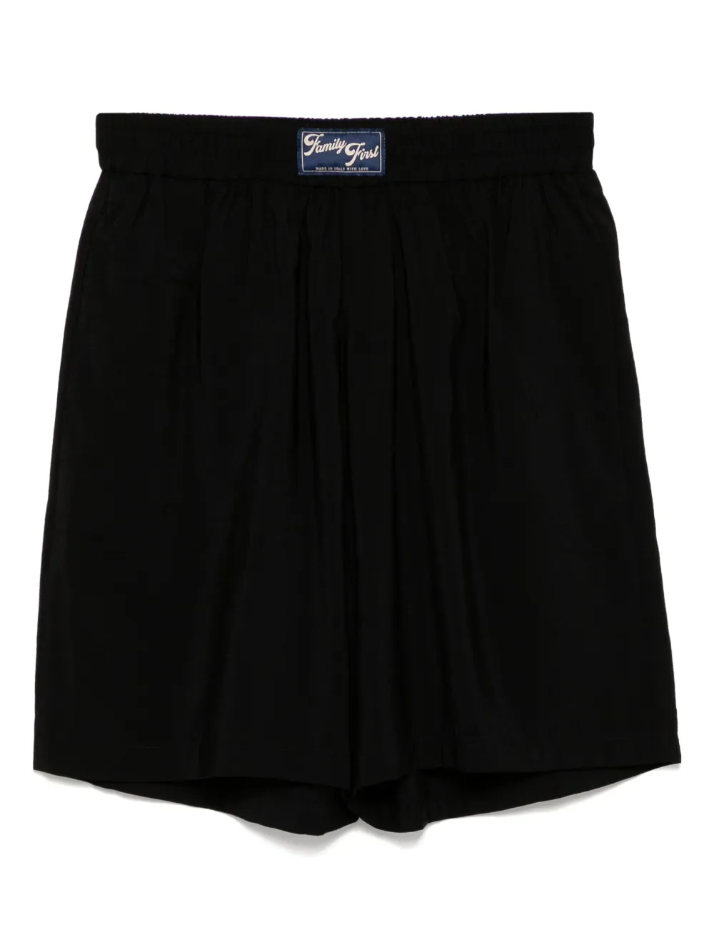 Family First elasticated-waistband shorts | Black | Image 1