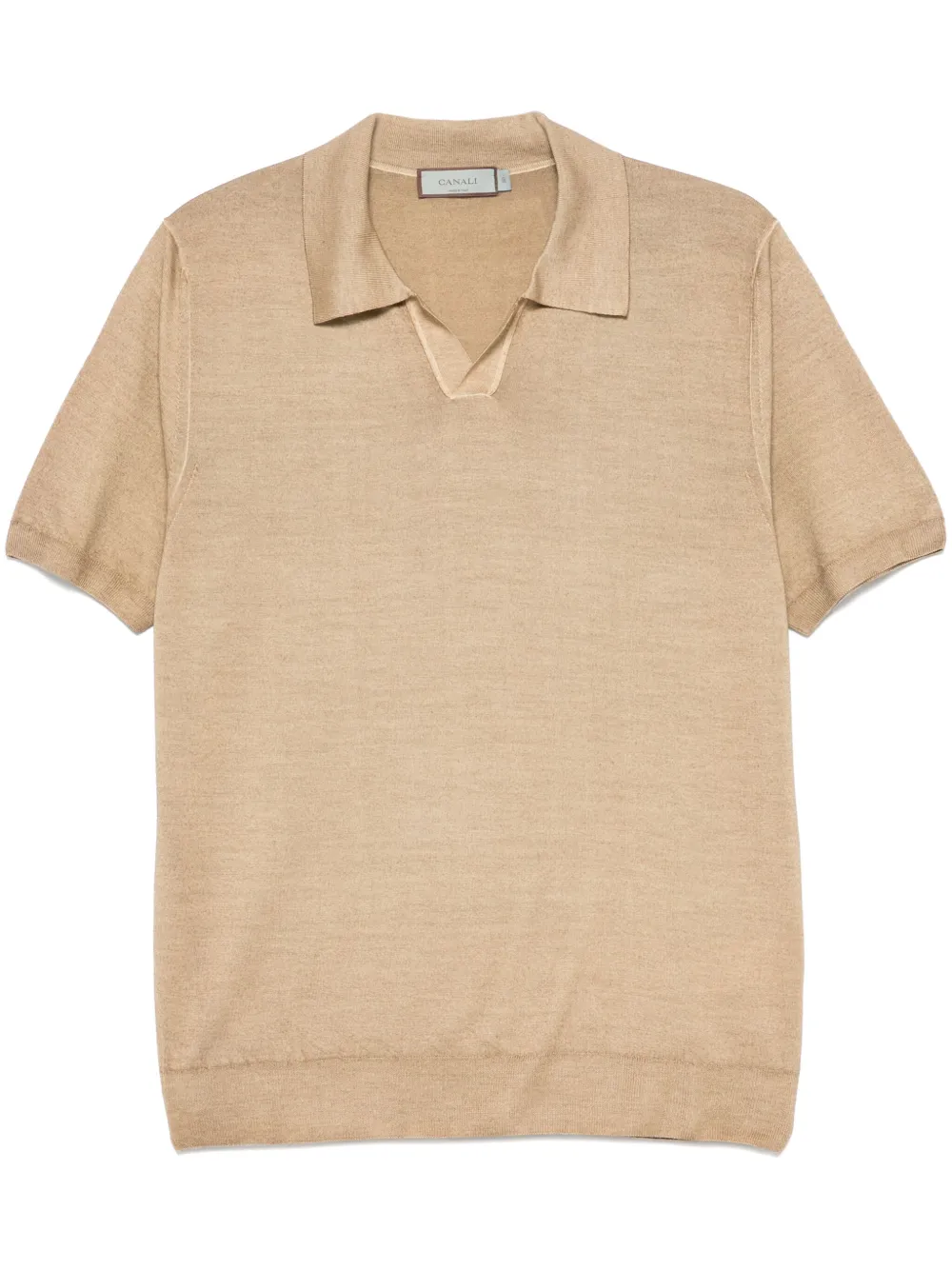 Canali fine-knit top | Brown | Image 1