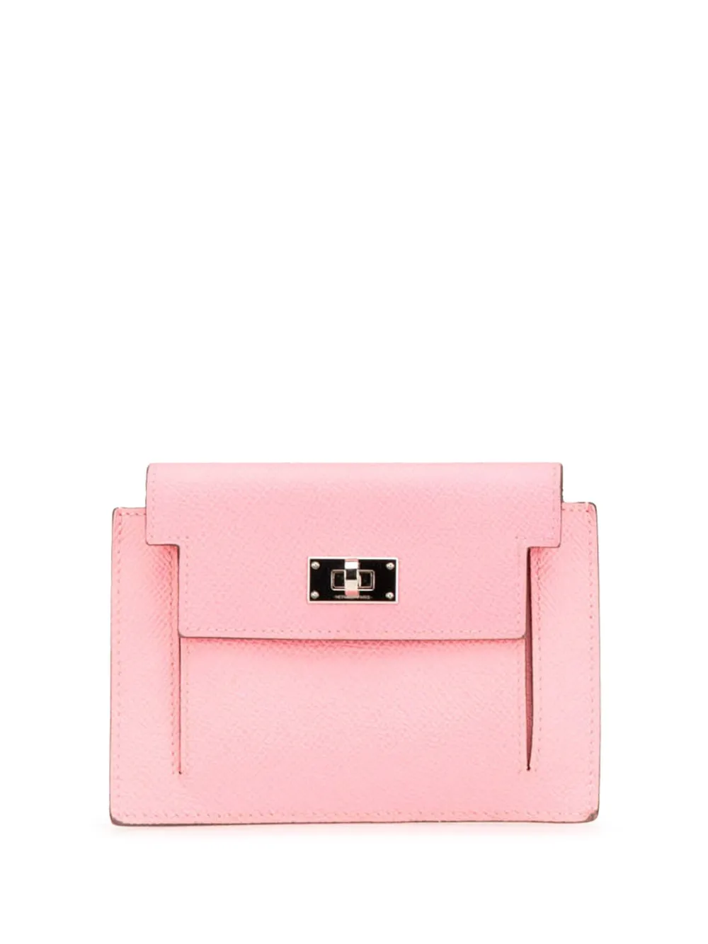 Hermès Pre-Owned 2020 Epsom Kelly Pocket Compact Wallet small wallets | Pink | Image 1