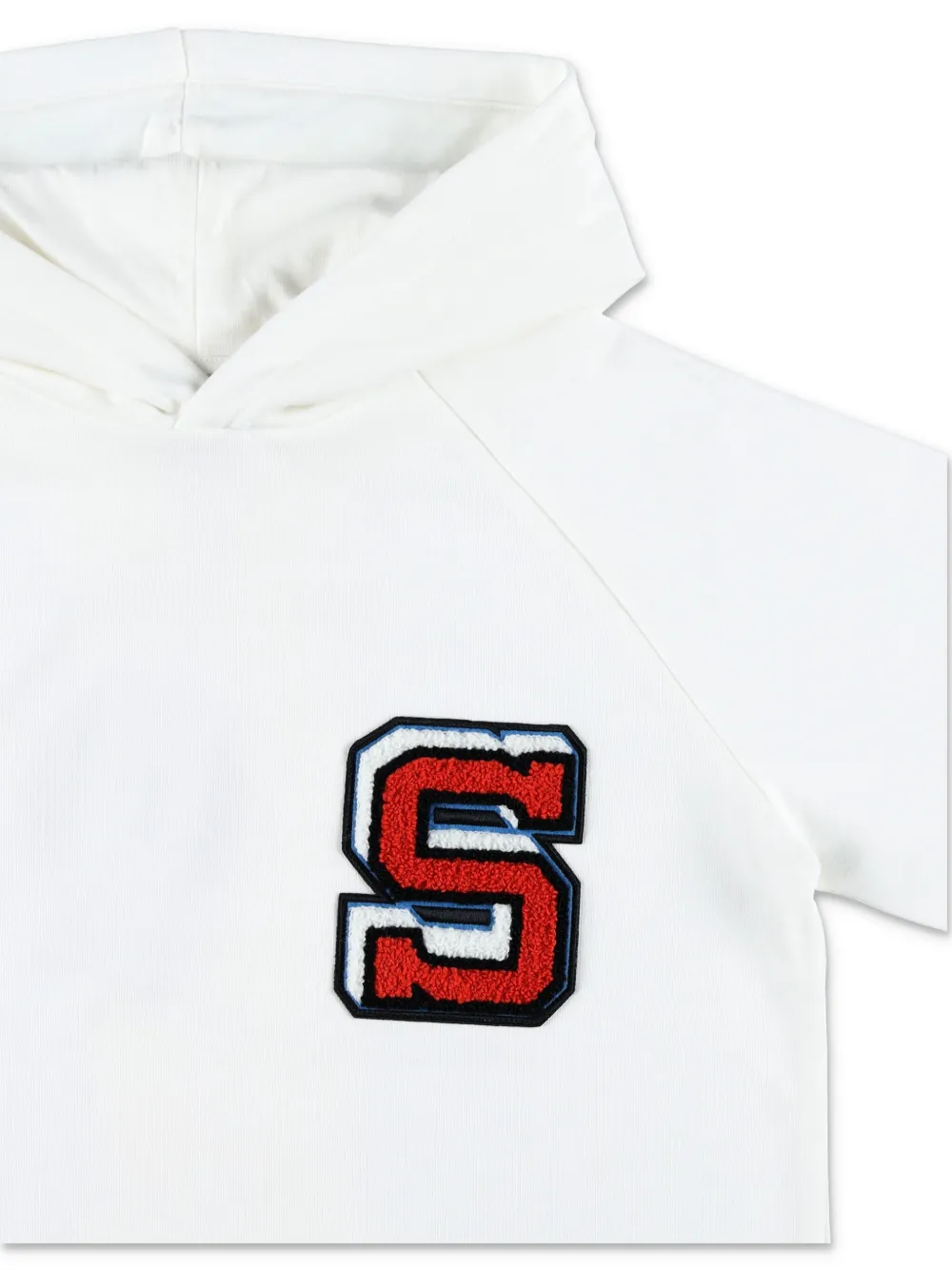 Stella McCartney Kids Katoenen hoodie Wit