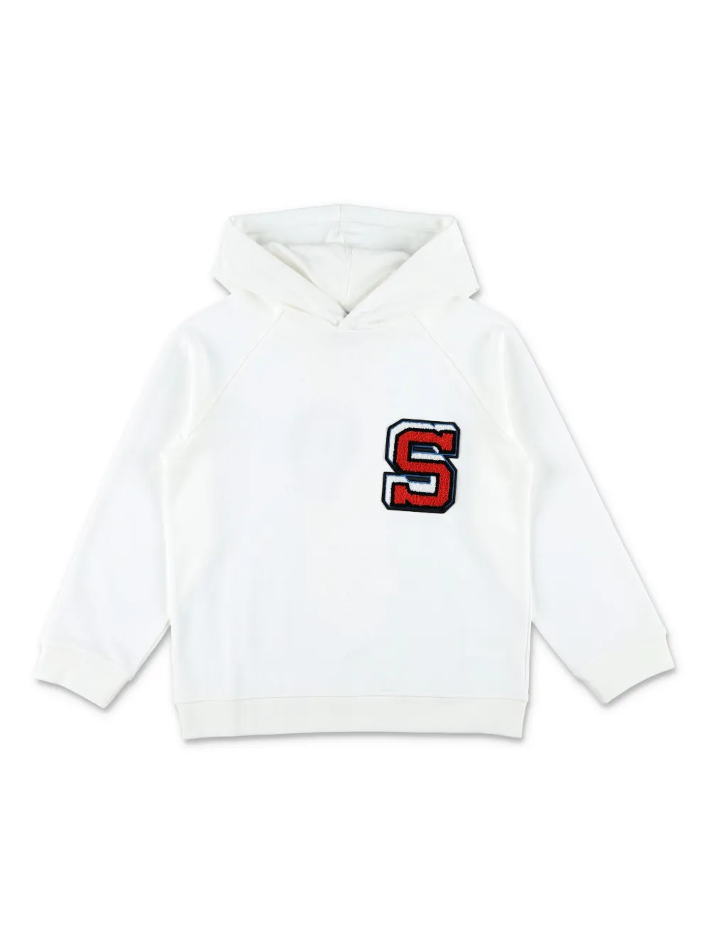 Stella McCartney Kids Katoenen hoodie Wit