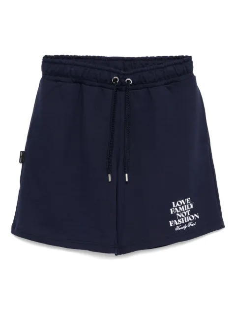 Family First logo-printed shorts 