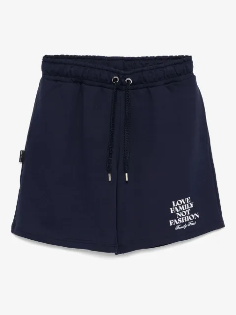 Family First logo-printed shorts 