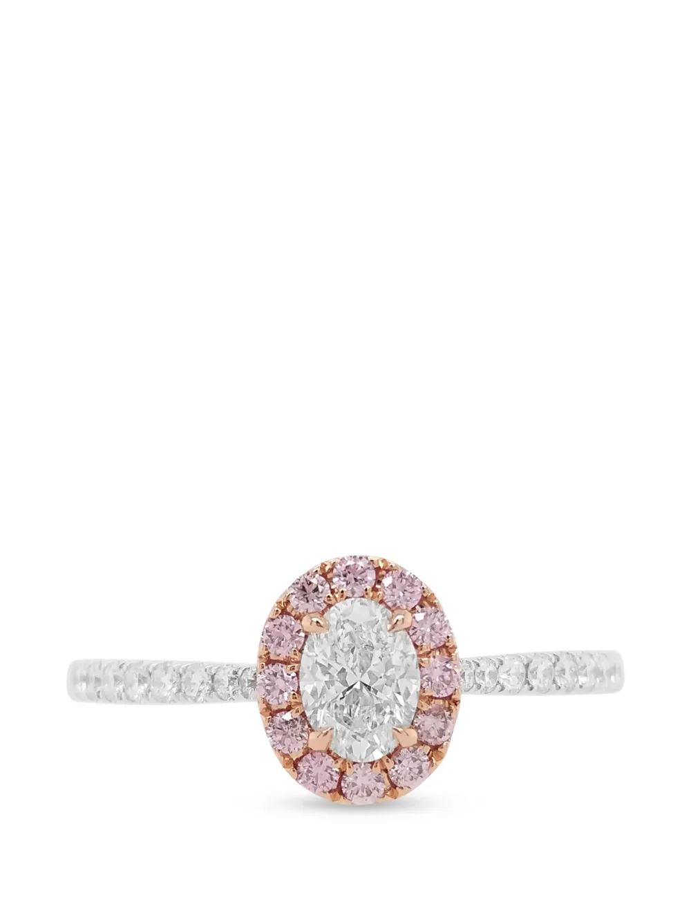 HYT JEWELRY 18KT WHITE GOLD DIAMOND RING
