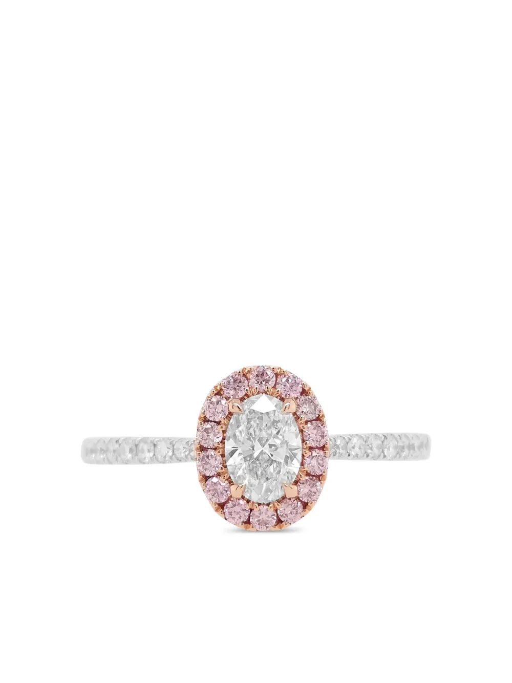 HYT JEWELRY 18KT WHITE GOLD DIAMOND RING