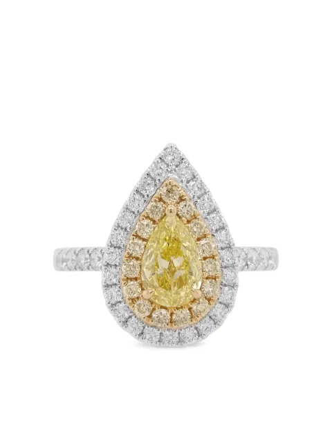 HYT Jewelry anillo en oro blanco de 18 ct con diamantes