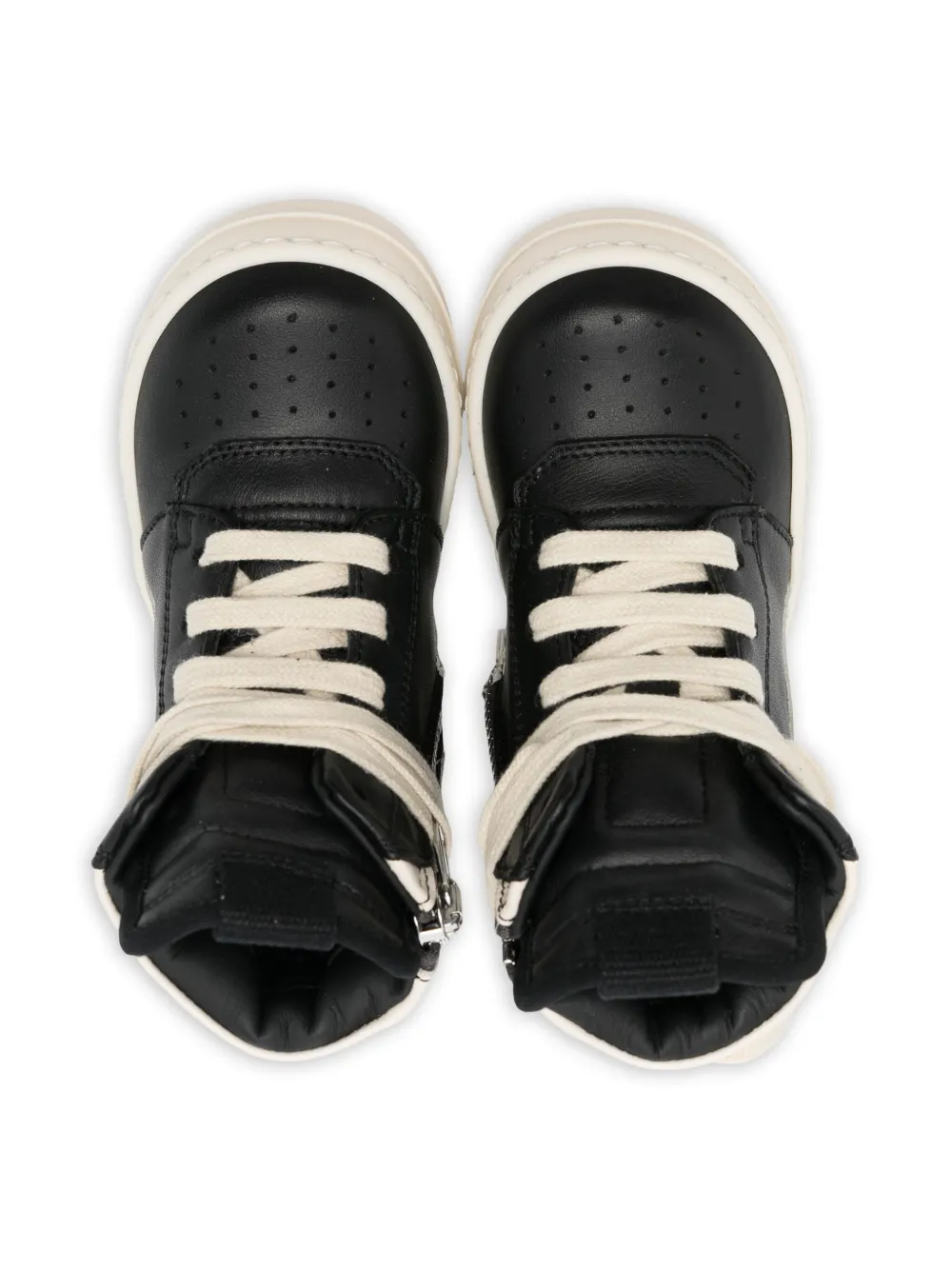 Rick Owens Kids Baby Geo trainers Black