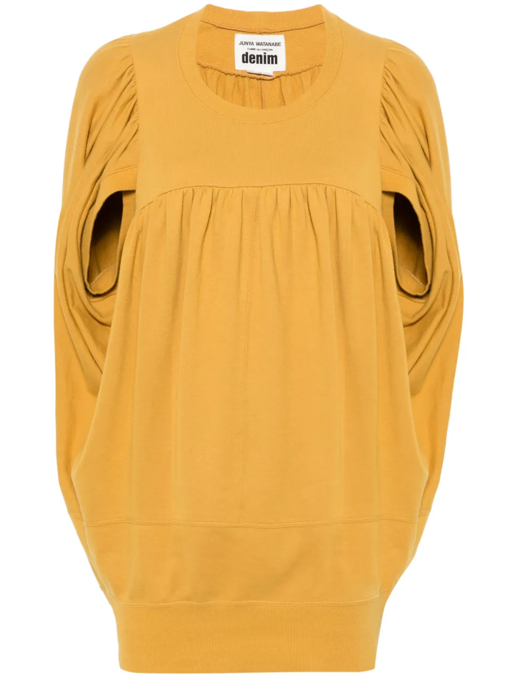 Junya Watanabe 2018 x Comme Des Garçons puffball top - Giallo
