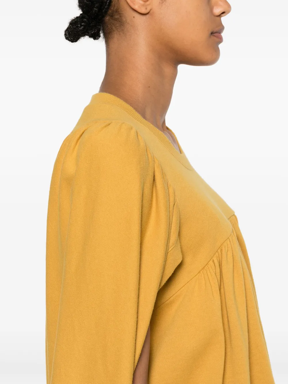 Pre-owned Junya Watanabe 2018 Puffball Top In Yellow
