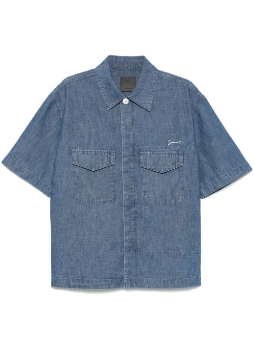 Givenchy chemise en jean - Bleu - Givenchy - Modalova