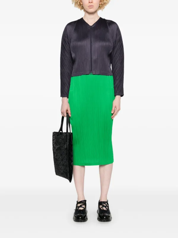 Pleats Please Issey Miyake Lantern ジャケット | ブルー | FARFETCH JP