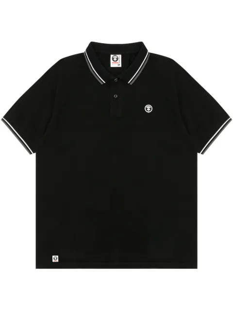 AAPE BY *A BATHING APE® cotton polo shirt