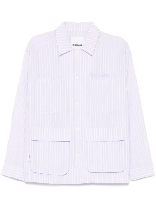 Chemise à rayures - CHOCOOLATE - Modalova