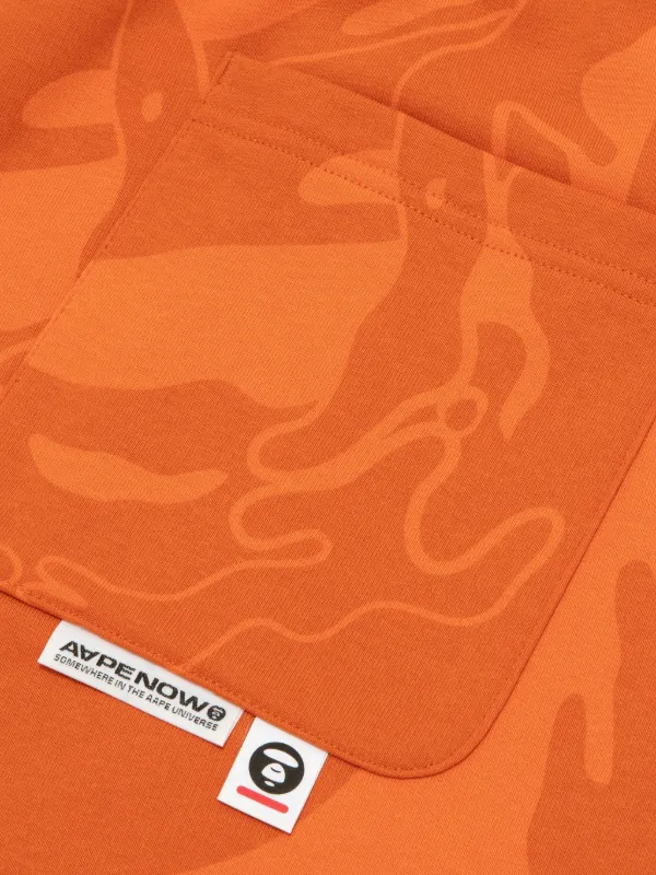 AAPE BY *A BATHING APE® コットンブレンド ショートパンツ | オレンジ