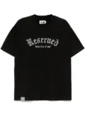 izzue printed T-shirt - Black