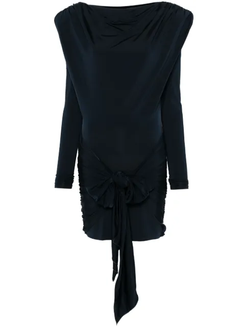 ROTATE BIRGER CHRISTENSEN vestido corto con detalle drapeado