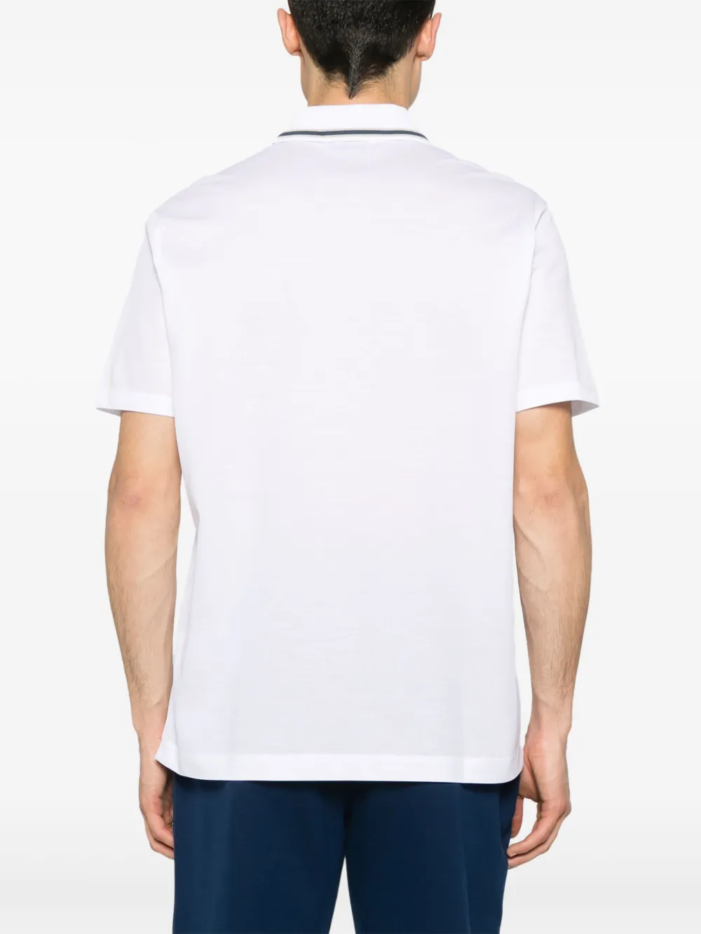 Paul & Shark Piqué poloshirt Wit