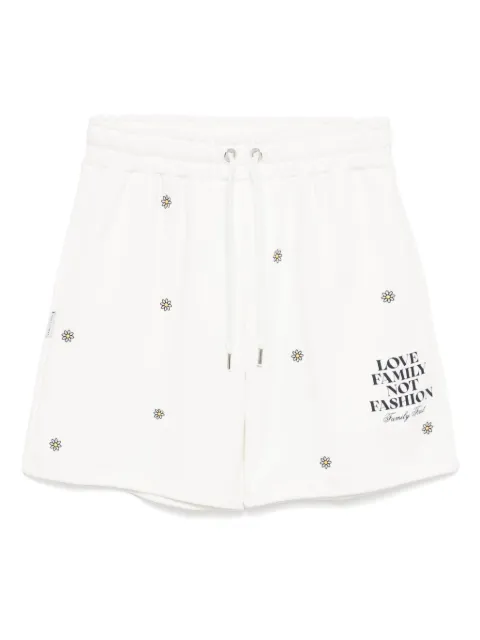 Family First logo-printed shorts 