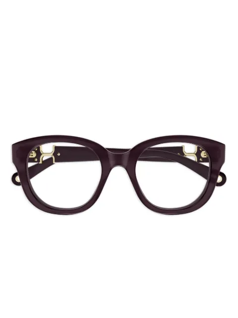 Chloé Eyewear logo-detail square-frame glasses