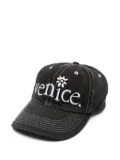 ERL embroidered cap - Black