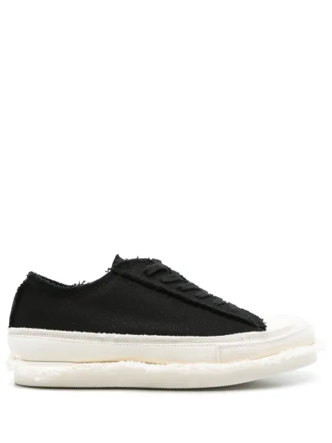 Yohji Yamamoto frayed sneakers