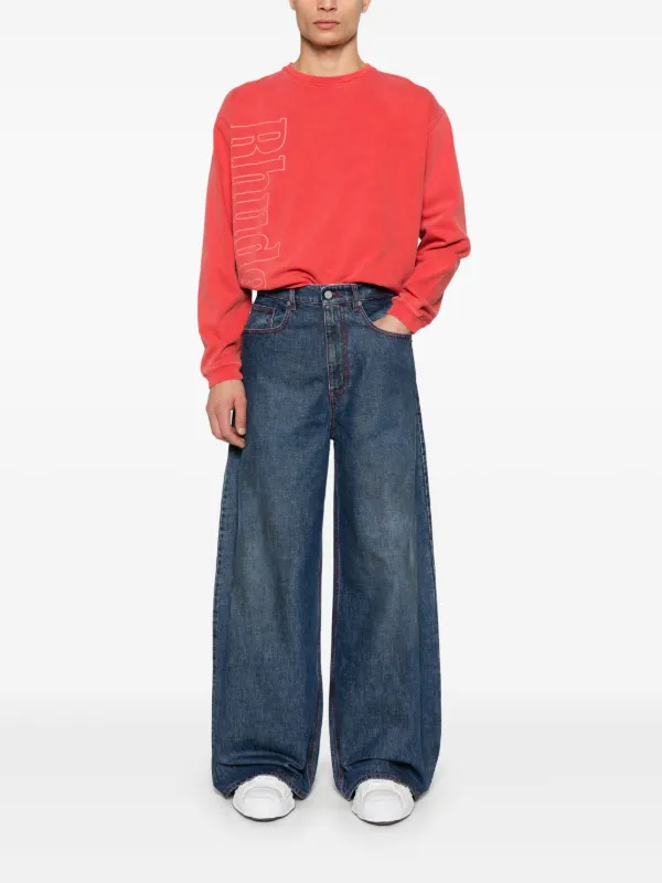 erl ERL コントラストステッチ　ジーンズ　デニム erl ERL コントラストステッチ ジーンズ デニム erl ERL