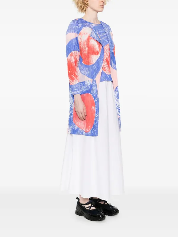 Pleats Please Issey Miyake Backlight コート | ブルー | FARFETCH JP
