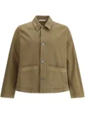 Sunflower cotton shirt jacket - Neutrals