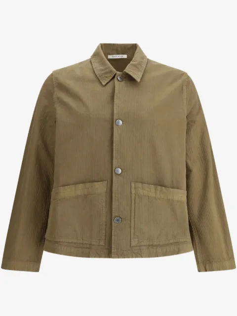 Sunflower cotton shirt jacket