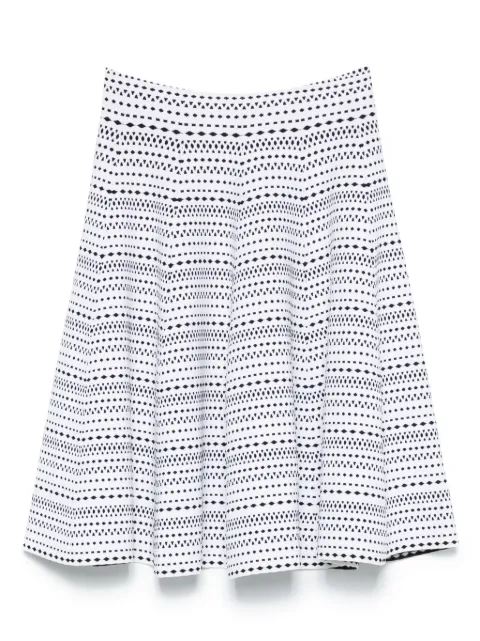 Alaïa Pre-Owned falda midi tejida 2000
