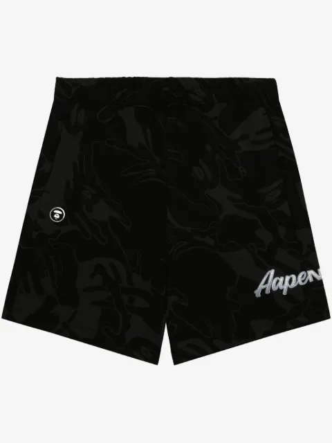 AAPE BY *A BATHING APE® shorts en mezcla de algodón