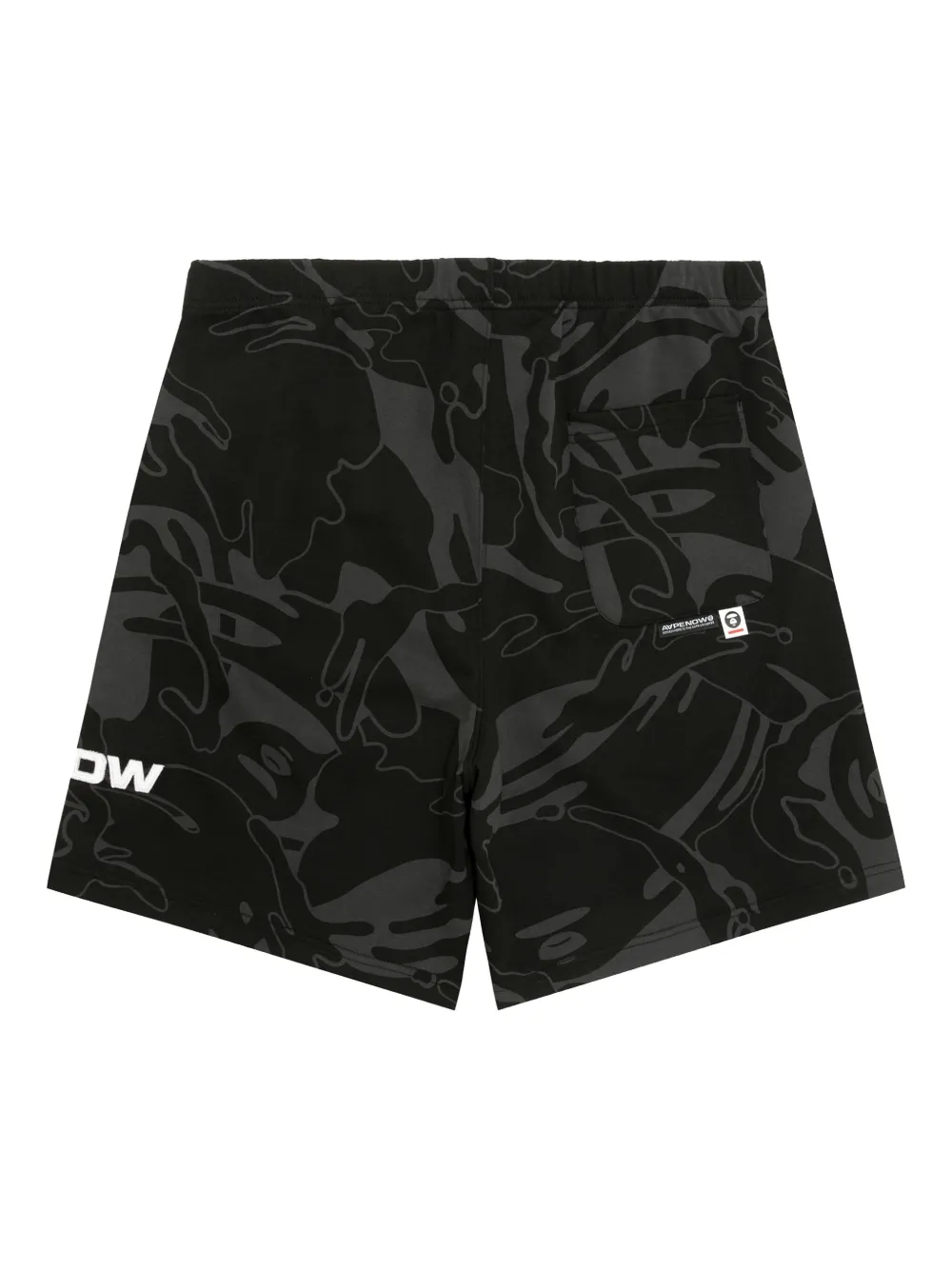 AAPE BY *A BATHING APE® Shorts van katoenblend - Zwart