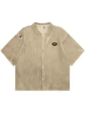 AAPE BY *A BATHING APE® cotton-blend shirt - Neutrals