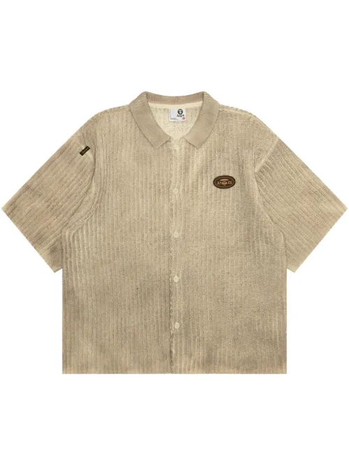 Chemise à fronces - AAPE BY *A BATHING APE® - Modalova