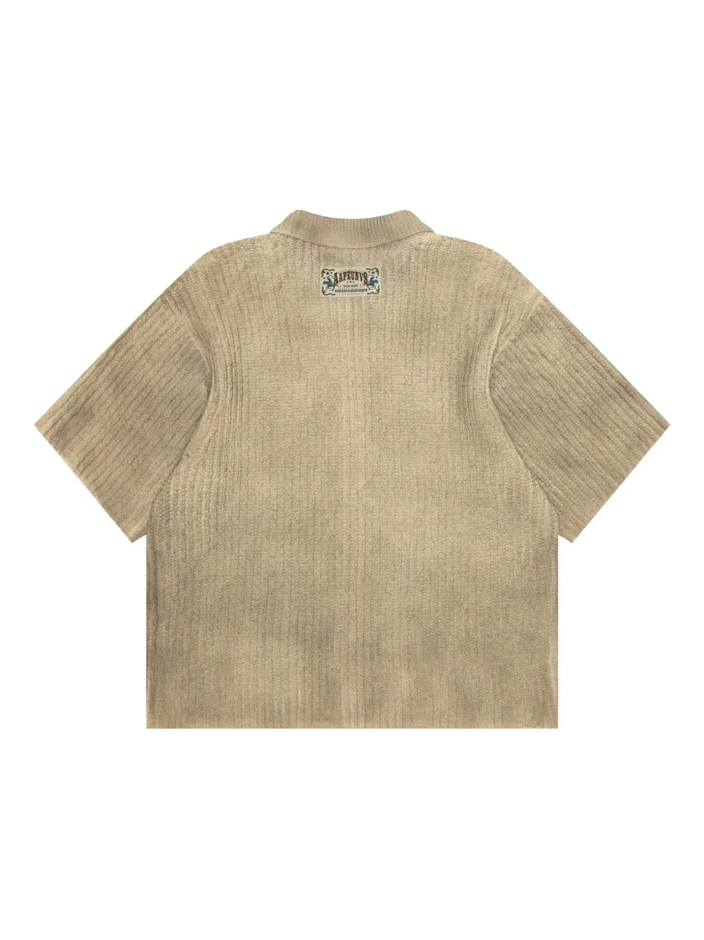 AAPE BY *A BATHING APE® Overhemd van katoenblend - Beige