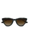 Chloé Eyewear sculpted cat-eye sunglasses - Grey